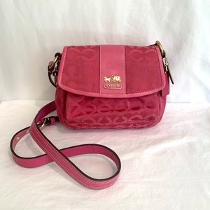 Hot Pink Coach Crossbody